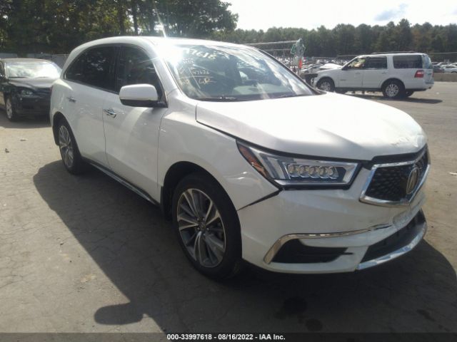 ACURA MDX 2018 5j8yd4h55jl024505