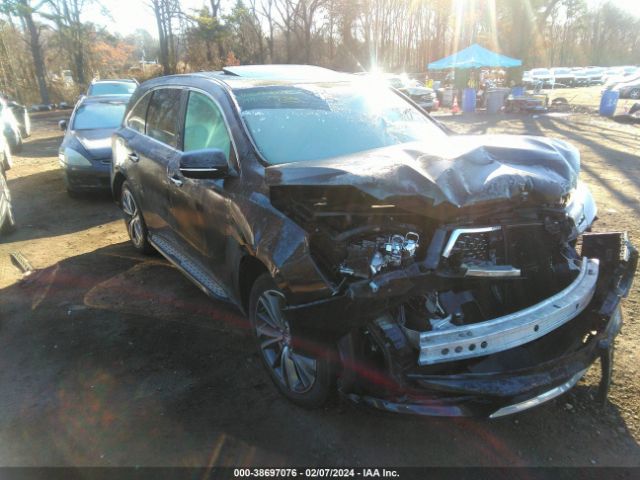 ACURA MDX 2019 5j8yd4h55kl012534