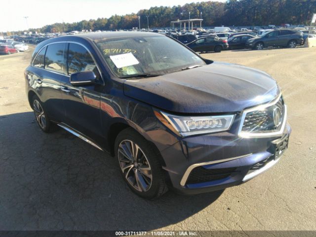 ACURA MDX 2019 5j8yd4h55kl032573