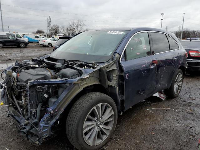 ACURA MDX TECHNO 2018 5j8yd4h56jl016705