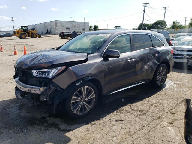 ACURA MDX TECHNO 2018 5j8yd4h56jl025811