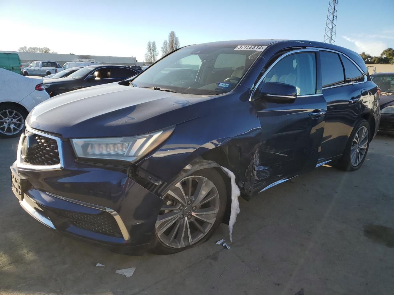 ACURA MDX 2017 5j8yd4h57hl002418