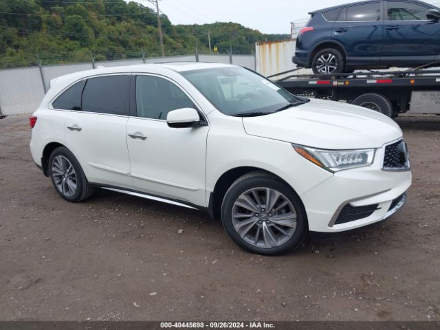 ACURA MDX 2018 5j8yd4h57jl000626