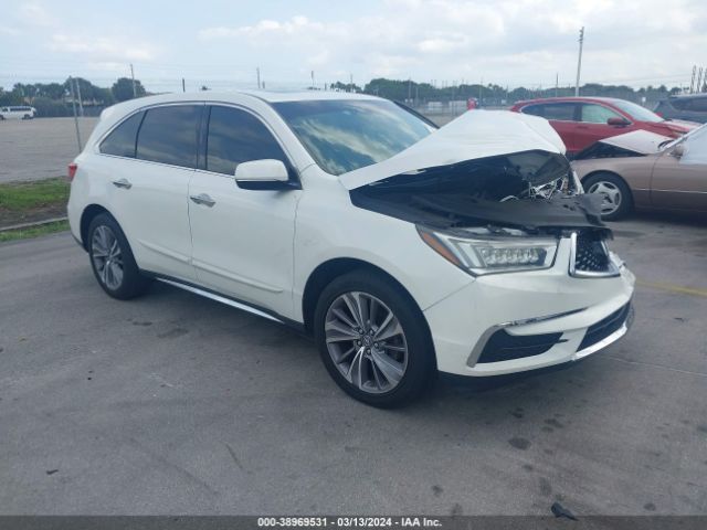 ACURA MDX 2018 5j8yd4h57jl006748