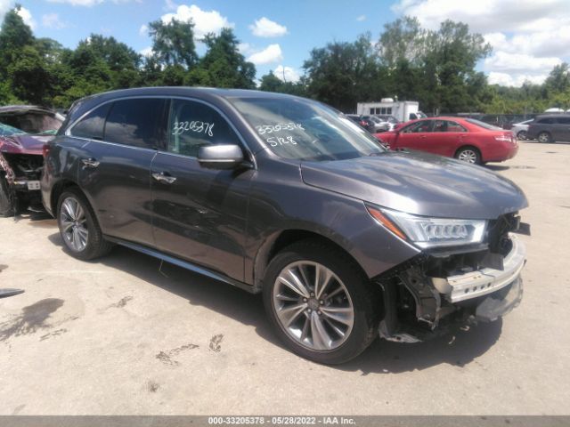 ACURA MDX 2018 5j8yd4h57jl023212