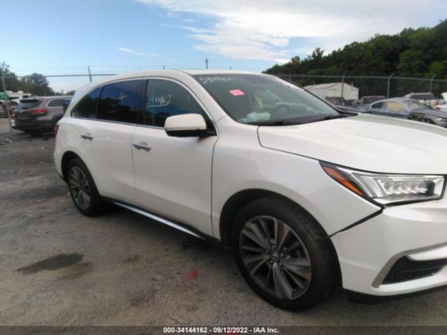 ACURA MDX 2017 5j8yd4h58hl000256