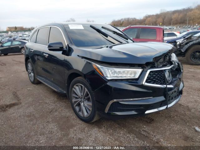 ACURA MDX 2017 5j8yd4h58hl003075