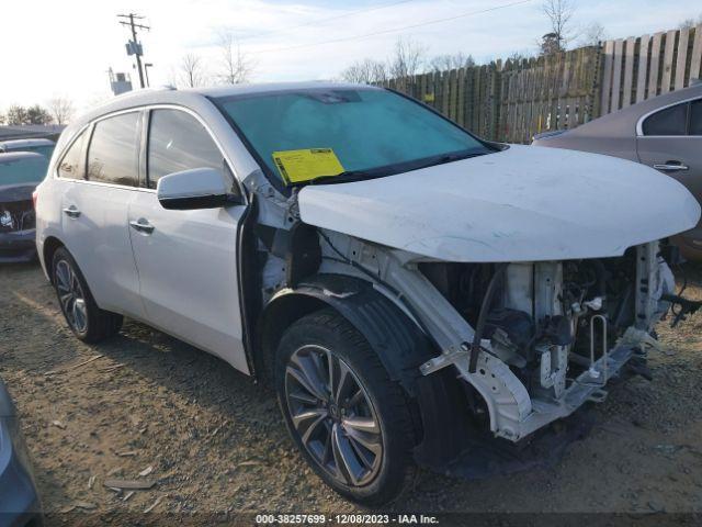 ACURA MDX 2017 5j8yd4h58hl008602