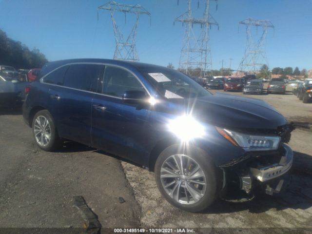 ACURA MDX 2018 5j8yd4h58jl022389