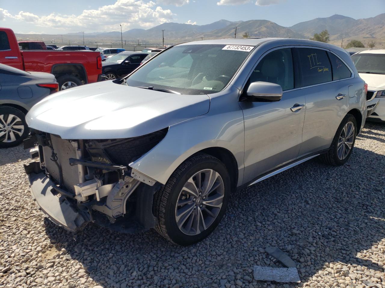 ACURA MDX 2017 5j8yd4h59hl003487