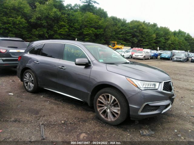 ACURA MDX 2018 5j8yd4h59jl003494