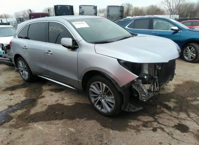 ACURA MDX 2018 5j8yd4h59jl011434