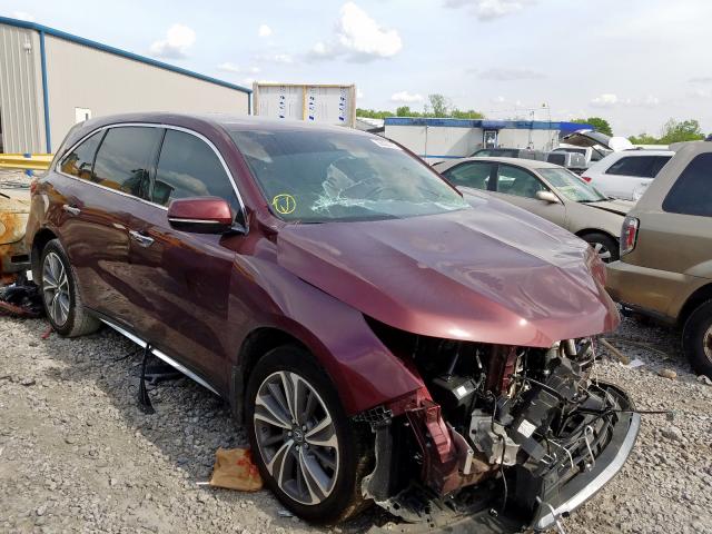 ACURA MDX TECHNO 2018 5j8yd4h5xjl027349