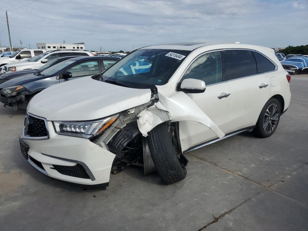 ACURA MDX 2019 5j8yd4h5xkl024422