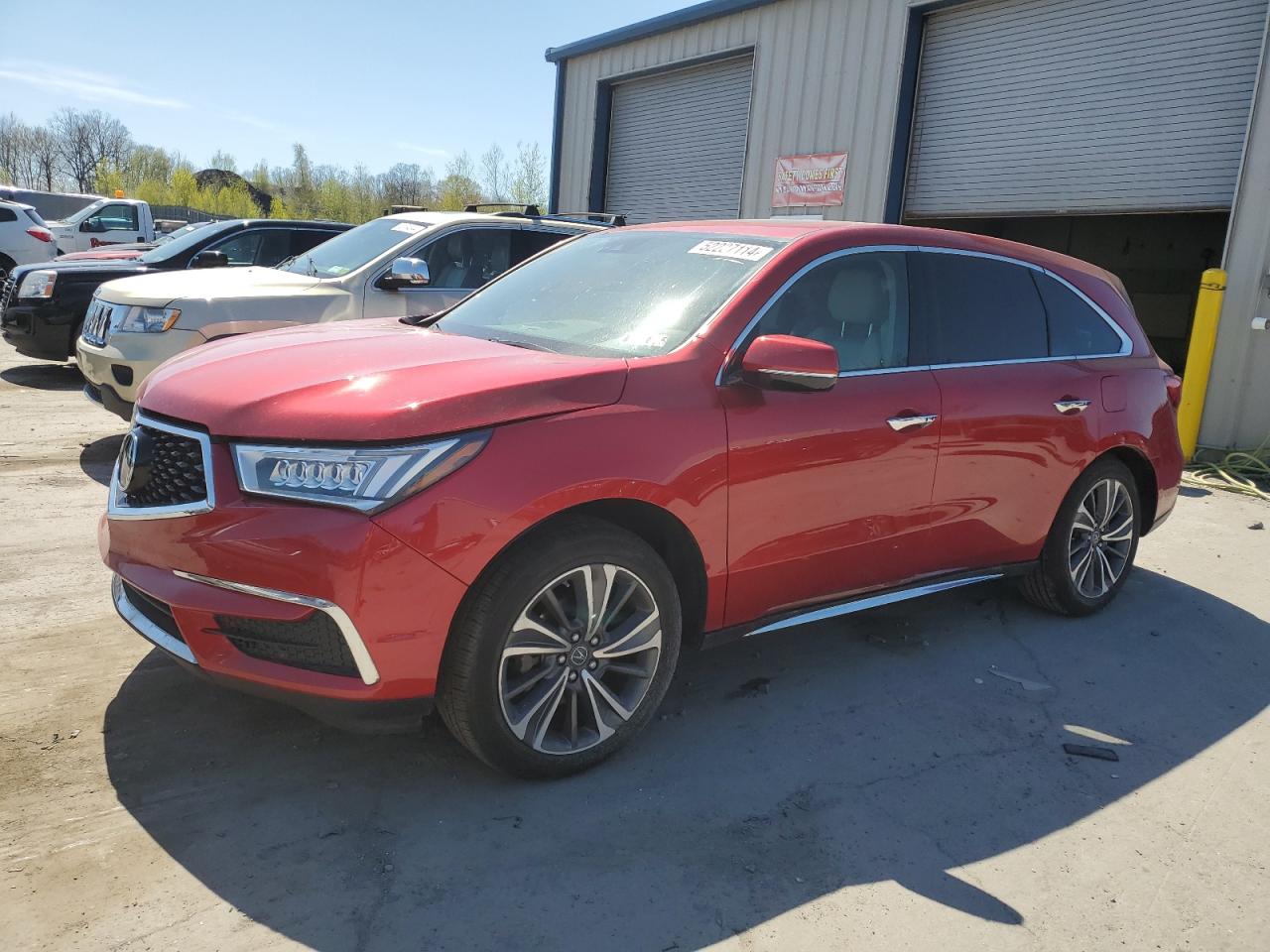 ACURA MDX 2019 5j8yd4h75kl011451