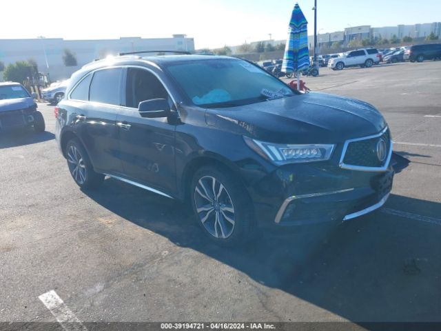 ACURA MDX 2019 5j8yd4h83kl025342