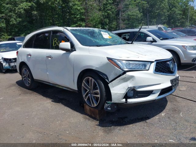 ACURA MDX 2018 5j8yd4h88jl024654