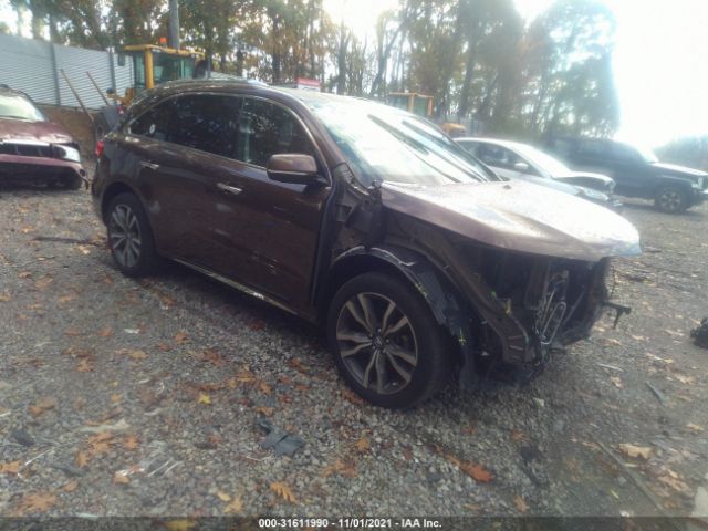 ACURA MDX 2019 5j8yd4h97kl001361