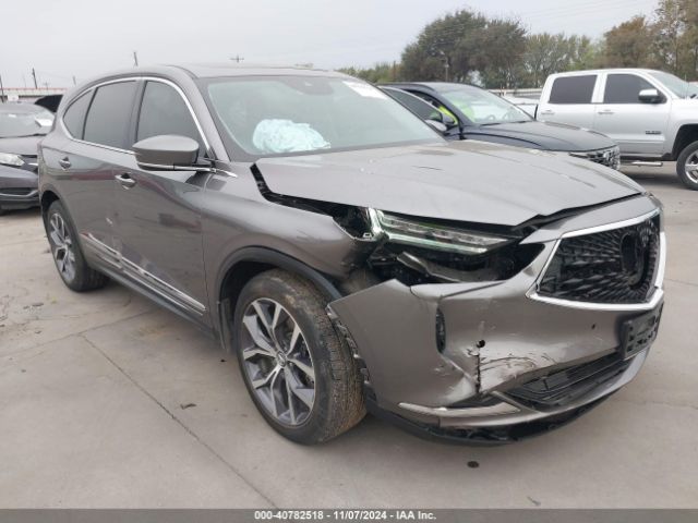 ACURA MDX 2022 5j8yd9h40nl009517