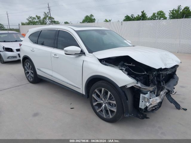 ACURA MDX 2022 5j8yd9h45nl008072