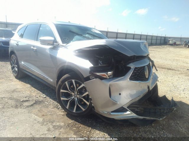 ACURA MDX 2022 5j8yd9h48nl001374