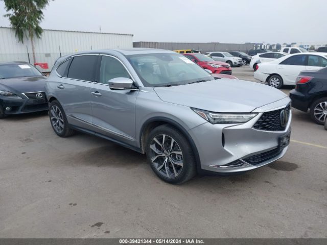 ACURA MDX 2022 5j8yd9h49nl003943