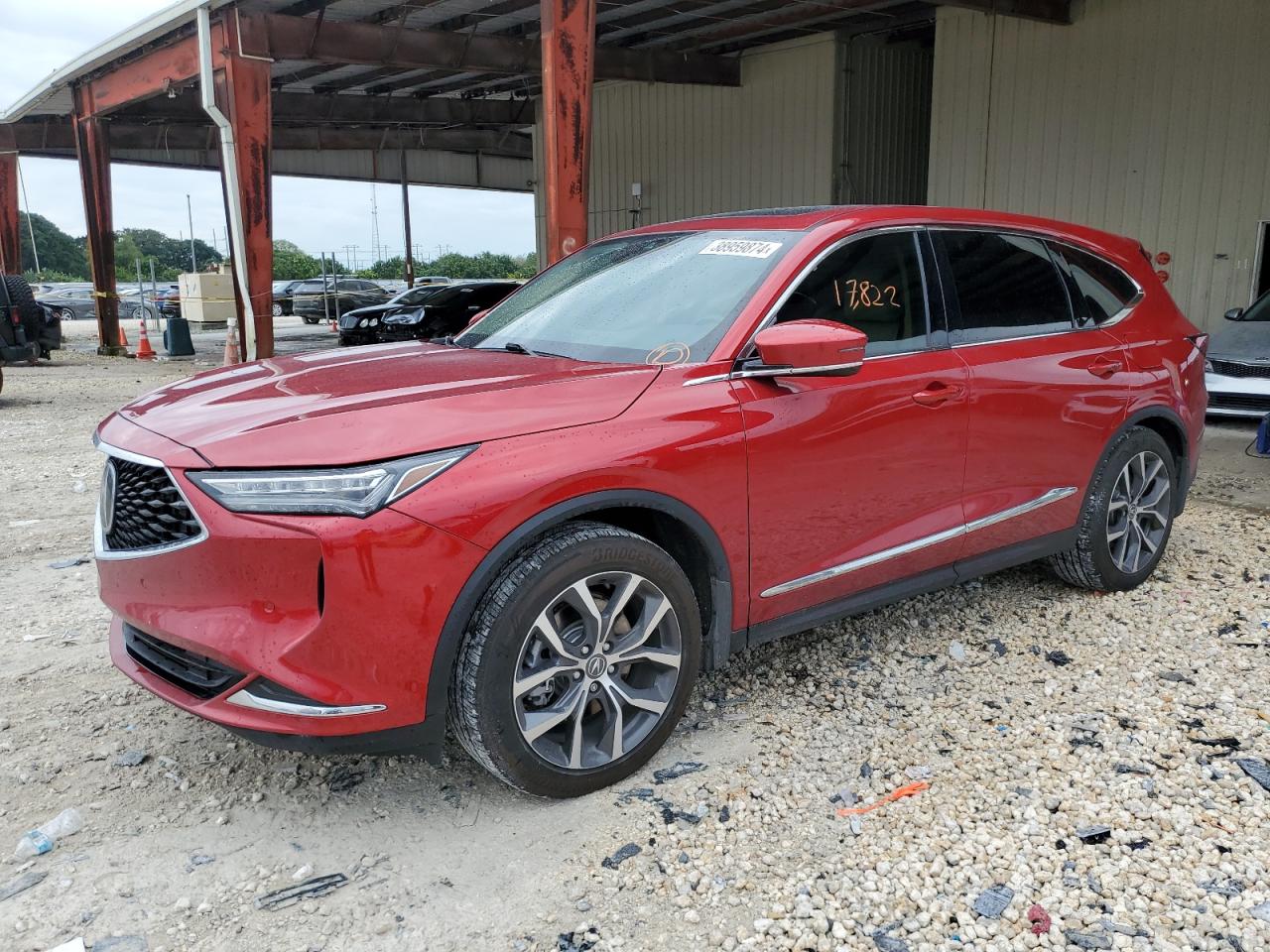 ACURA MDX 2022 5j8yd9h49nl010133