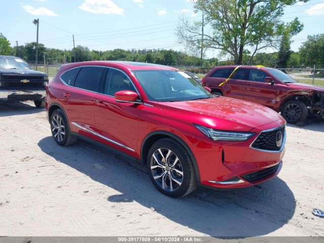 ACURA MDX 2022 5j8yd9h49nl010939