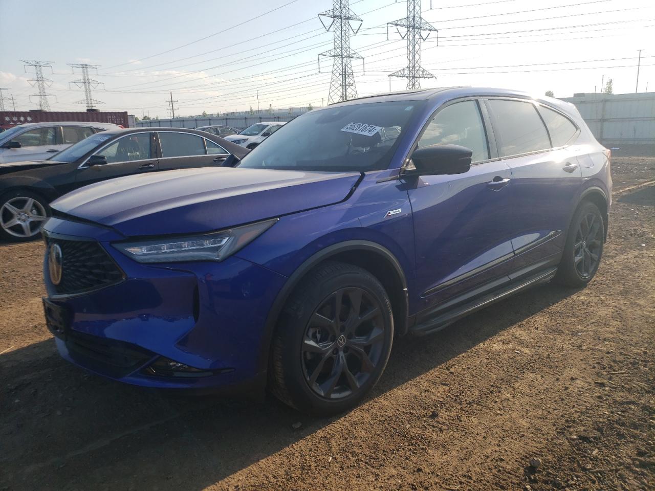 ACURA MDX 2022 5j8ye1h05nl013039