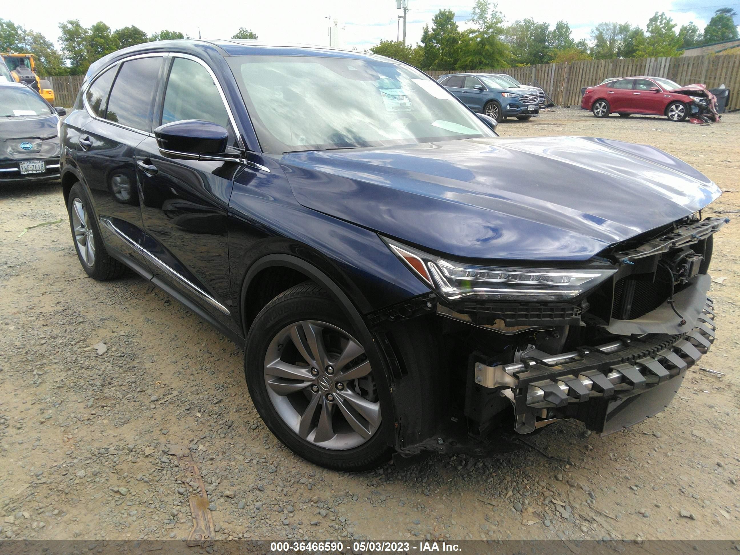 ACURA MDX 2022 5j8ye1h36nl022665