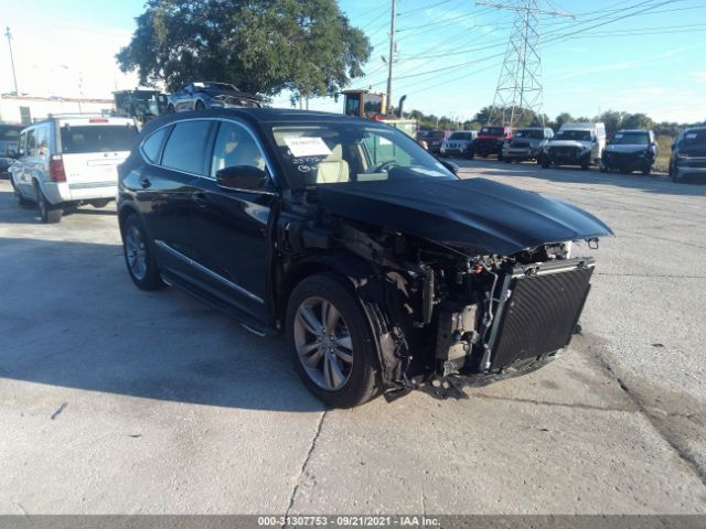 ACURA MDX 2022 5j8ye1h37nl014509