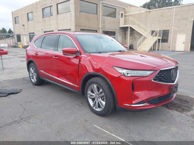 ACURA MDX 2022 5j8ye1h3xnl039128