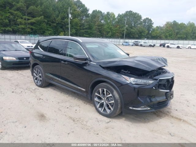 ACURA MDX 2022 5j8ye1h40nl005529