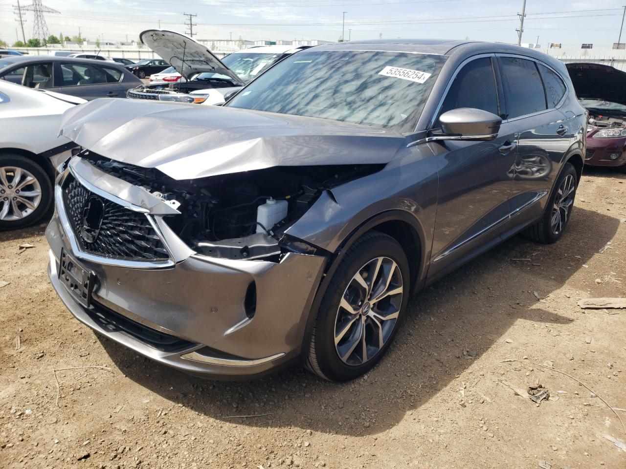 ACURA MDX 2022 5j8ye1h40nl006003