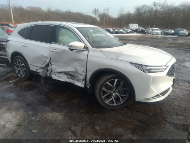 ACURA MDX 2022 5j8ye1h42nl022767