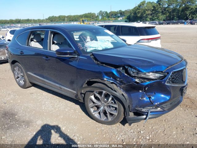 ACURA MDX 2022 5j8ye1h44nl026769