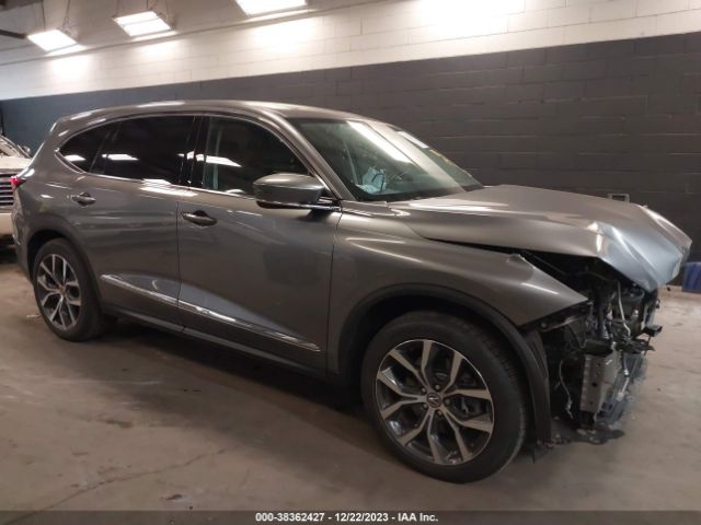 ACURA MDX 2022 5j8ye1h47nl005995