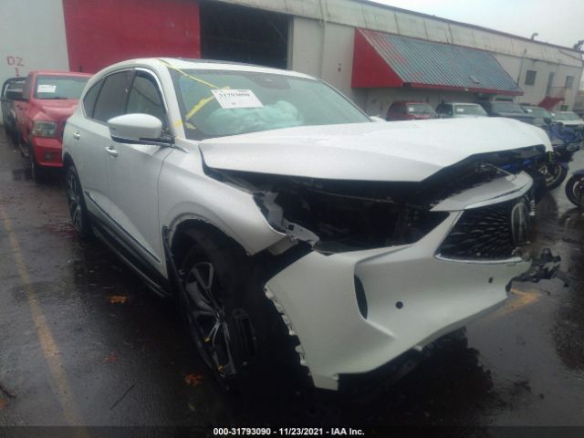 ACURA MDX 2022 5j8ye1h48nl006492