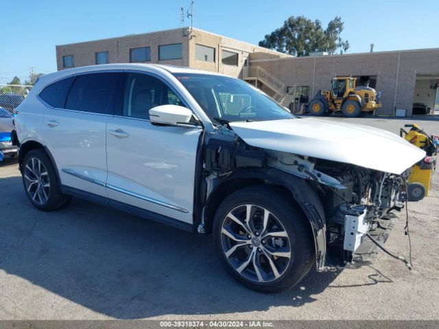 ACURA MDX 2022 5j8ye1h49nl016724