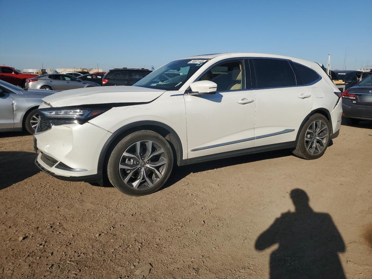 ACURA MDX 2022 5j8ye1h49nl017985