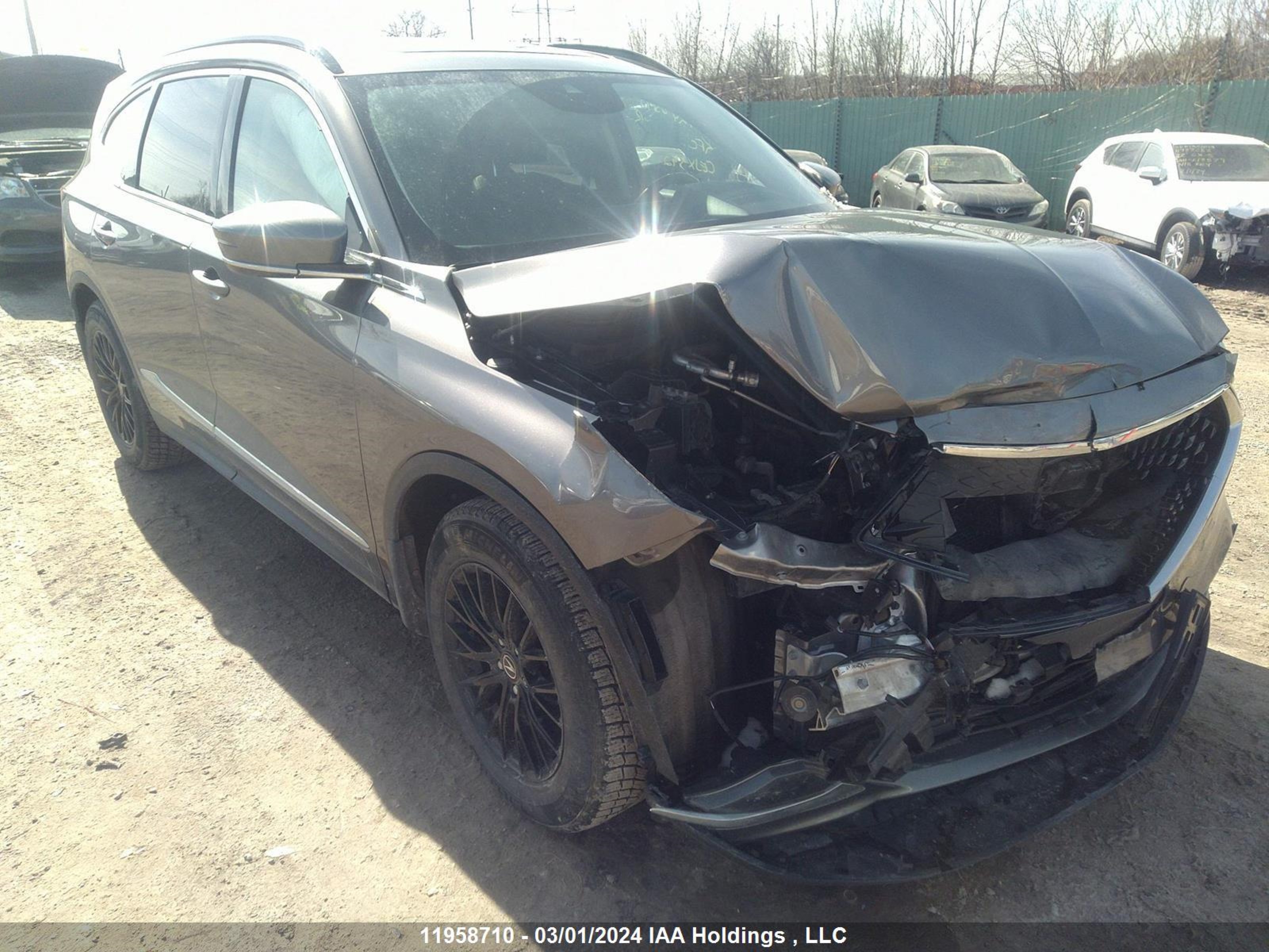 ACURA MDX 2022 5j8ye1h49nl804452