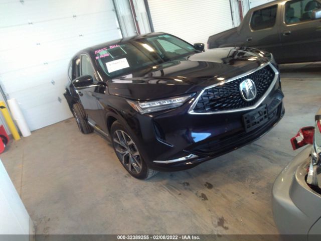 ACURA MDX 2022 5j8ye1h4xnl006297