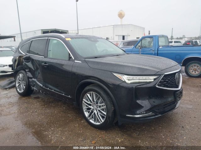 ACURA MDX 2022 5j8ye1h82nl014686