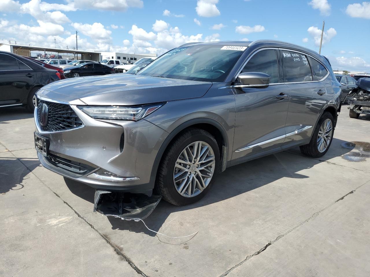 ACURA MDX 2022 5j8ye1h89nl022655