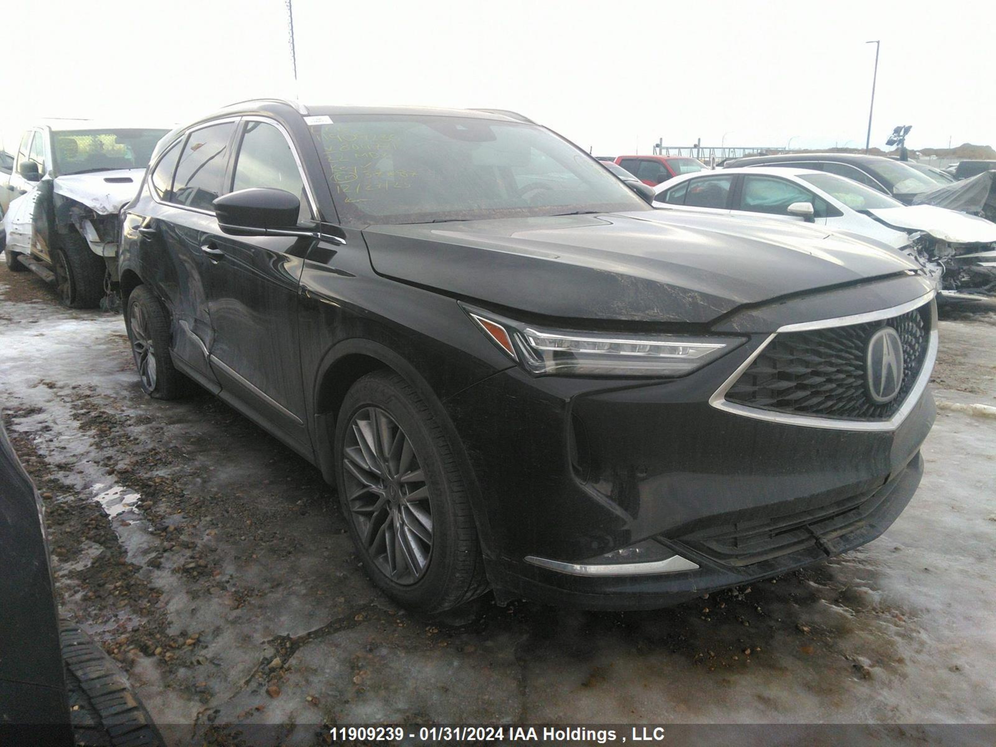 ACURA MDX 2022 5j8ye1h8xnl804771