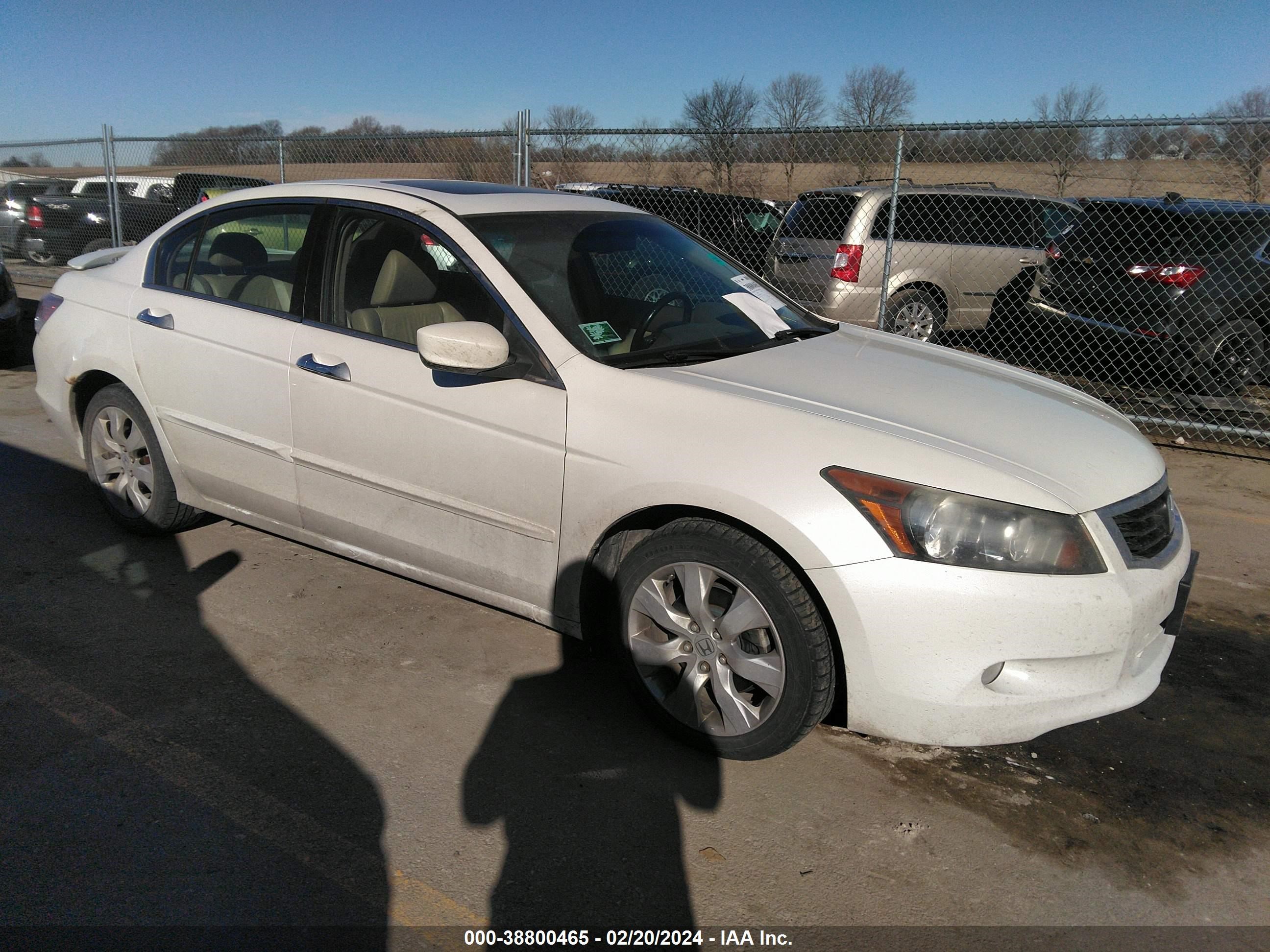 HONDA ACCORD 2009 5kbcp36889b001842