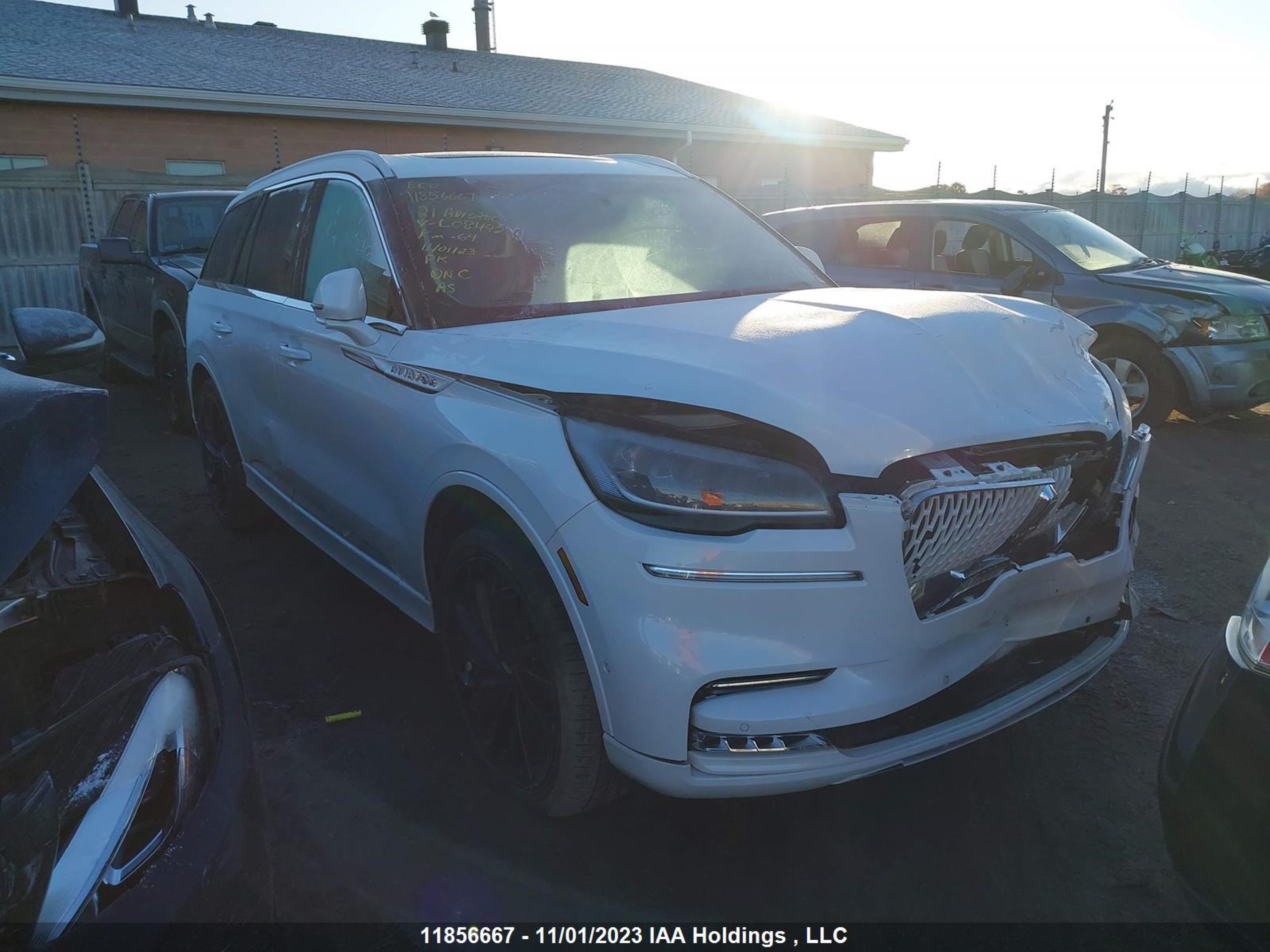 LINCOLN AVIATOR 2021 5lm5j7xc5mgl08492