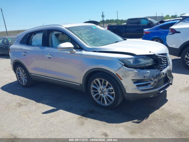 LINCOLN MKC 2015 5lmcj1a90fuj35437