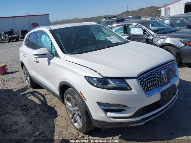 LINCOLN MKC 2019 5lmcj3d96kul09786