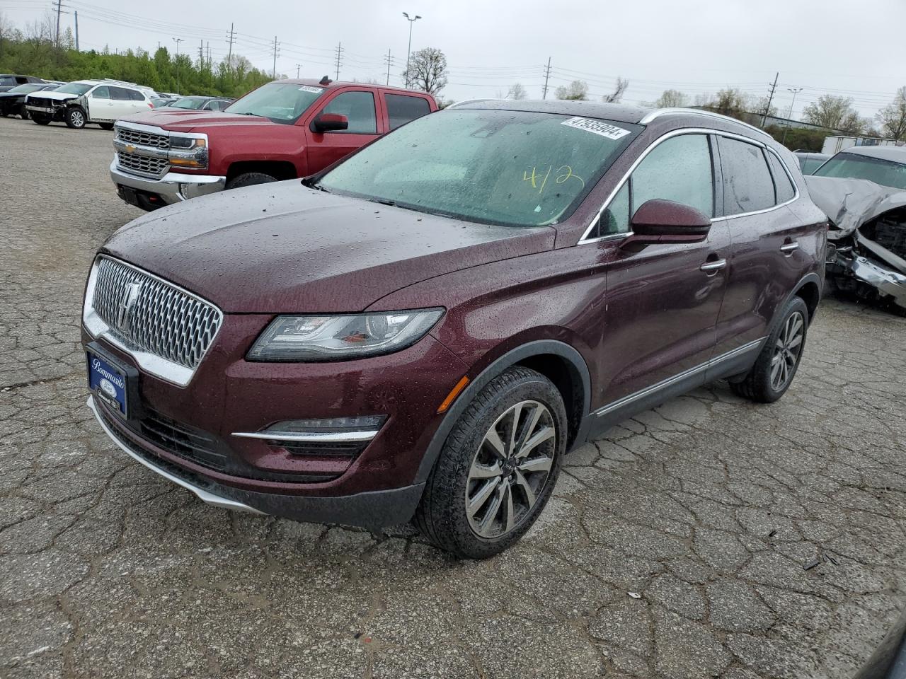 LINCOLN MKC 2019 5lmcj3d99kul45844